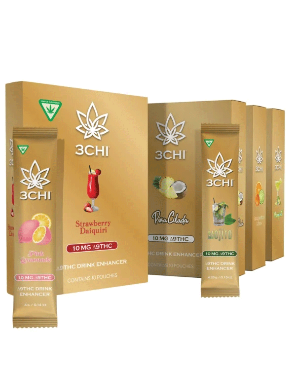 3Chi Delta 9 Flavored Drink Enhancer – 10 Pack